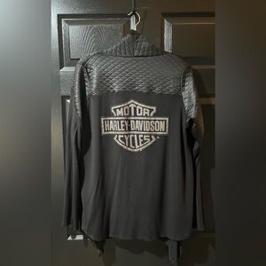 Harley Davidson Embellished Cardigan Sweater